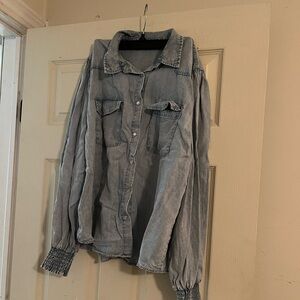 Women Jean Shirt size XL